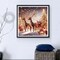 5D Painting by Numbers Kits for Adult Santa Claus Elk Christmas Tree Gift DIY Round Diamond Art Kits Christmas Picture Art for Home Wall Decor,11.8x11.8 inch